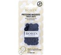 Bohin - Bohin Plastique Marine Bleu (13mm) Boutons-Pression - 8 Pièces