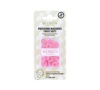 Pressions Magiques - Boîte De 8 Boutons Pression Sans Pince 13 Mm - Bohin Rose