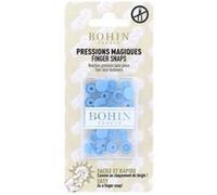 Bohin - Bohin Plastique Bleu (9mm) Boutons-Pression - 8 Pièces
