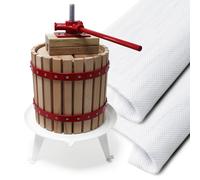 Pressoir 6l à fruits 3x Sac pressoir Pressoir à fruits-vin-pommes Presse-fruits