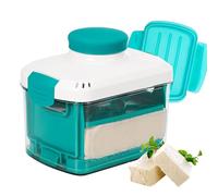 Pressoir À Fromage Frais Ajustable,Presse Fromage Réglable avec Égouttage - Ustensile De Cuisine pour Préparation Maison Yaourt Gâteau Au Cadeau Anniversaire Fête