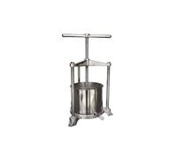 Pressoir à fruit - Inox - Mini 2L - Double panier - Couleur gris - 2 pièces
