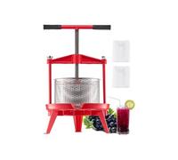 VEVOR Pressoir à Fruits Manuel pour la Fabrication du Vin 9L en Acier Inoxydable