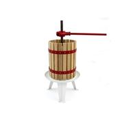Pressoir à Fruits Traditionnel de 12 Litres pour Jus, Vins et Cidres Rouge G