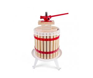 Pressoir a pomme, Pressoir a fruit, Pressoir a vin - Panier en bois 12L