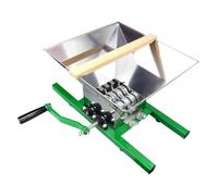 Pressoir Et Broyeur À Fruits - Presse Agrumes À Manivelle Avec Entonnoir 7 Litres Surdimensionné,Broyeur À Jus Manuel - Pour Raisins Baies Poires Pêches Prunes Agrumes Jus