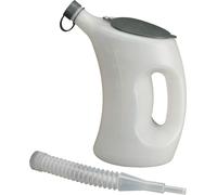 Pressol PS 0656239 Broc Verseur avec Couvercle, Capuchon et Bec Flex, 3 L, Blanc