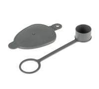 Pressol Couvercle-PP + capuchon-PE, pour gobelet gradué en PE de 0,5 l