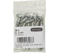 Pressol Graisseur à tête sphérique H1-droit, M 6 x 1-VZ 25 pc(s)