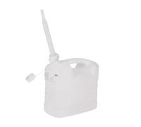 Pressol Jerrican avec Bec verseur 10 litres Gris Acier inoxydable Polyéthylène haute densité