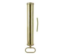 Pressol Seringue à succion et pression-1000 ml, bouchon en laiton poli-zinc