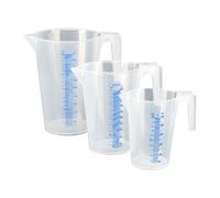 Pressol Set Pp 500ml/1l/2l Gobelet gradué Transparent Transparent One Size