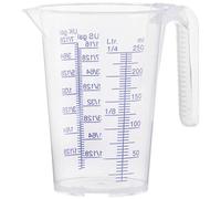 Pressol Verre doseur transparent 0,25 l PP gradué – Pack de 12