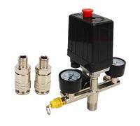 Pressostat 3 en connecteur rapide avec manomètre 0 12Bar vanne de commande pour l'installation de tuyaux