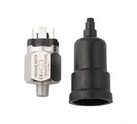 Pressostat à diaphragme normalement ouvert fermé, capteur en acier inoxydable pour régulateur d'eau et régulateur d'air comprimé, filetage de /4", interrupteur électrique étanche IP54 (0,3 cm)