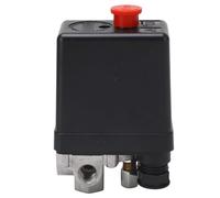 Pressostat Compresseur Air Pression Réglable 135 à 175 PSI 4 Ports Régulateur Professionnel pour Ateliers Mécaniques et Bricolage AC240V 20A Haute Précision