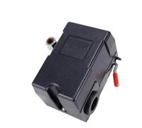 Pressostat d'air 110 V/240 V 55-175 psi, petite pompe à air, vanne de régulation 1 à 4 ports LF10(LF10A-1Hole,0.7-1MPA)