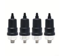 Pressostat d'air en métal fiable plage réglable 15 140 psi pour compresseurs, installation facile à filetage externe (QPM11-NO A)