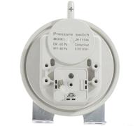 Pressostat de chauffe-eau à gaz ABS pour chaudière murale, interrupteur de contrôle de pression d'air réglable avec fonctionnement manuel, blanc (65-40)