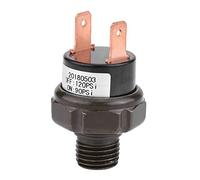 Pressostat de Compresseur d'Air, 1/4" NPT, 12V, Métal Noir et Plastique, 125-200 PSI, pour Pompe à Eau Miniature