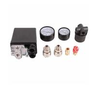 Pressostat de compresseur d'air 1/4 pouces, vanne régulation contrôleur à 4 trous 90-120PSI 220V