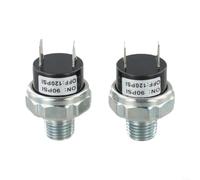 Pressostat de compresseur d'air 1/8 NPT filetage mâle 90-120 PSI Valve de commande pour régulation du réservoir Pièces pneumatiques Corps en métal (90-120)