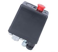 Pressostat de compresseur d'air 220 V 15 A Valve de régulation mécanique pour systèmes d'automatisation industrielle 0,5-1,2 MPa Filetage G1/4" Contrôle à trou unique