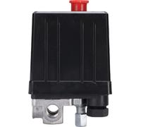 Pressostat de compresseur d'air 240 V 15a 4 trous soupape de réglage efficace pour 90-120 psi