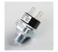Pressostat de compresseur d'air 70-100/90-120/110-140PSI, filetage mâle 1/4 "NPT 12V/24V for réservoir d'air, commande de commutateur en alliage d'aluminium(90-120PSI)