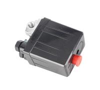Pressostat de Compresseur d'Air à 4 ports, 240V 16A 90-120PSI Interrupteur de Soupape de Pression de Compresseur d'Air Robuste 1/4 "Régulateur de Contrôle de Filetage Femelle
