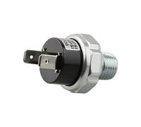 Pressostat de compresseur d'air pour systèmes 12 V/24 V DC, 175 - 225 PSI découpe/découpe réglable, 10,2 cm pour support de réservoir NPT mâle, boîtier en métal