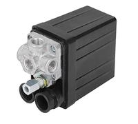 Pressostat de Compresseur D'air, Vanne Automatique de Pressostat Universel 4 Trous 90-125PSI Accessoire 220V 380V pour Vanne de Commande de Pompe de Compresseur D'air