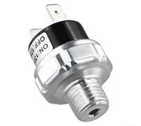Pressostat de précision pour compresseur d'air, compatible 12 V/24 V DC, conçu pour durer longtemps avec un matériau robuste en alliage d'aluminium