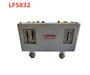 Pressostat double LEFOO pour système de réfrigération - Haute et basse pression, réinitialisation automatique/manuelle, filetage 7/16-20, pour congélateur et climatiseur LF58