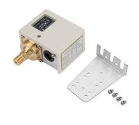 Pressostat G1 / 4 | - Plage de 1 à 0 bar pour les systèmes de réfrigération et de CVC | Commutateur SPDT 100 000 utilisations | Contrôleur de pompe à gaz/eau/liquide robuste