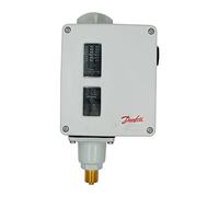 Pressostat (plage différentielle de 1 à 4 bar et plage de régulation : 10 à 30 bar) avec raccord de pression 3/8 G pour automobiles, chaudières, turbine à vapeur, pompes, CVC | Modèle : RT-117 Lot de