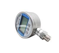Pressostat pour pompe Manomètre numérique à affichage LCD à 5 chiffres, 100mm, haute précision Psi Bar Mpa, compteur de pression hydraulique numérique for mazout et Air(G3-8 thread,0-2.5Mpa)