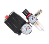 Pressostat professionnel pour compresseur d'air avec manomètre et caractéristiques Unité de contrôle de pression pour et accessoires de compresseur industriel