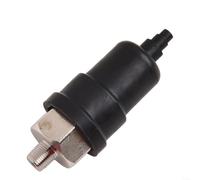 Pressostat réglable avec corps en acier inoxydable, buse à filetage mâle 6,35 mm, plage de pression 0 1 à 1 0 MPA, adapté pour les systèmes à air moyen (QPM11-NC 9,7 mm)
