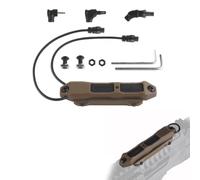 Pressostat Tactique Pro Double Bouton, 3 Prises -2,5 Mm/Laser Grue/SF