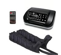 Pressothérapie Jambe Et Ventre Et Bras, Bottes De Pressothérapie Drainage Lymphatique 6 Chambres,8 Niveaux de Pression 30-240mmHg, 1-60min,6 Coussin d'Air Indépendants,Télécommande Sans Fil