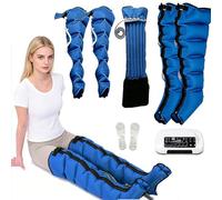 Pressothérapie Jambes, Botte Pressotherapie, Appareil De Massage Jambe, 6 Modes De Massage Combinés, Commande Sans Fil, Déflation Automatique, Jambes Lourdes Et Gonflées À Domicile