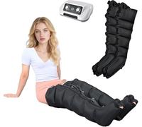 Pressothérapie Jambes ︱Drainage Lymphatique Jambes︱ Bottes De Pressothérapie Pour Jambe 6 Cavités Professionnelles De Massage ︱Appareil à Compression Massage Jambe Circulation