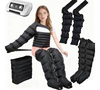 Pressothérapie Jambes ︱Drainage Lymphatique Jambes︱ Bottes De Pressothérapie Pour Jambe 6 Cavités Professionnelles De Massage ︱Appareil à Compression Massage Jambe Circulation