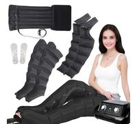 Pressothérapie Jambes︱Machine De Pressothérapie ︱Système Pressothérapie 6 Zones Corps Entier︱ Drainage Lymphatique Jambes︱ Ventre︱ Bras - Masseur Air Compression Amélioration Circulation
