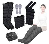 Pressothérapie Machine de Drainage Lymphatique, 6 Cavités Masseur De Compression d'air Jambes Drainage Lymphatique, Appareil Circulation Sanguine Jambes, Pressotherapie Jambes Et Ventre Et Bras