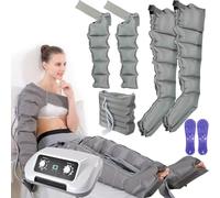 Pressothérapie - Massage lymphatique - Système de récupération - Système de compression - Machine de pression pneumatique électrique - Compression séquentielle pour améliorer la circulation et R