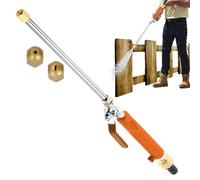 Pressure Nozzle, 46.5x5cm Sprayer Head Car Washing Garden Hose Nozzle | Convenient To Use Fast Watering Sprayer Cleaning Tool, Strong Portable Washer Wand For Decks, Patios, Fence