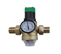 Pressure Regulator DN15/DN20 Brass Pressure Reducing Valves with Gauge and Mesh Filter for Regulating Water Pressure