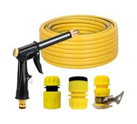 Pressure Washer - 19x18x3cm Hose Spray Nozzle | Cordless Pressure Nozzle | Portable Car Power Washer | for Home Garage Balcony Garden Yard Patio Bike Plant Flower Driveway Watering Supplies